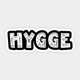 Cozy Hygge Sticker